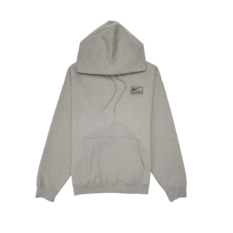 Stussy X Nike hoodie grey