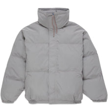 Load image into Gallery viewer, FEAR OF GOD ESSENTIALS Puffer Jacket Silver Reflective
