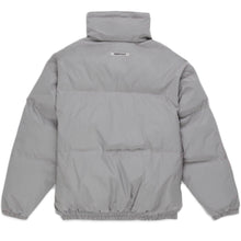 Load image into Gallery viewer, FEAR OF GOD ESSENTIALS Puffer Jacket Silver Reflective
