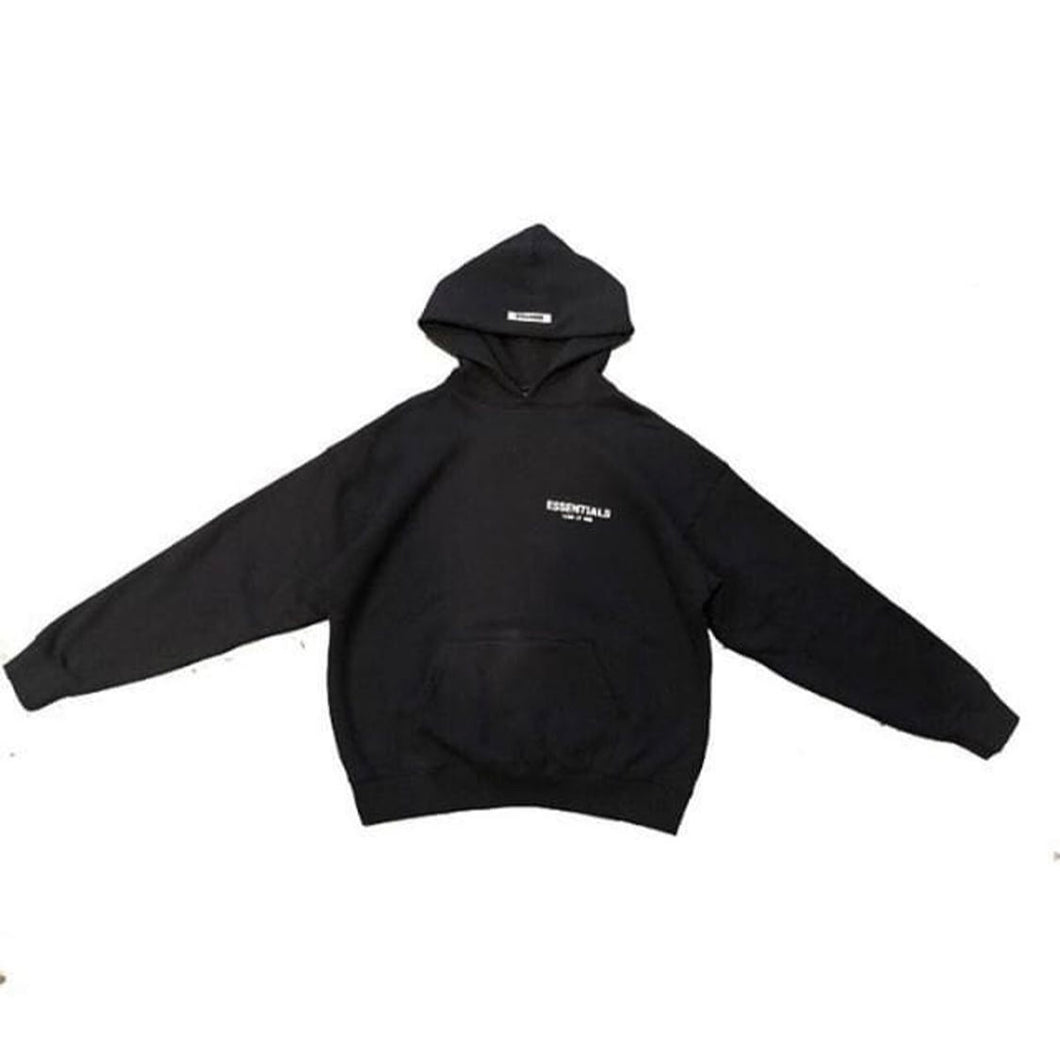 FEAR OF GOD ESSENTIALS Photo Pullover Hoodie (FW19) Black