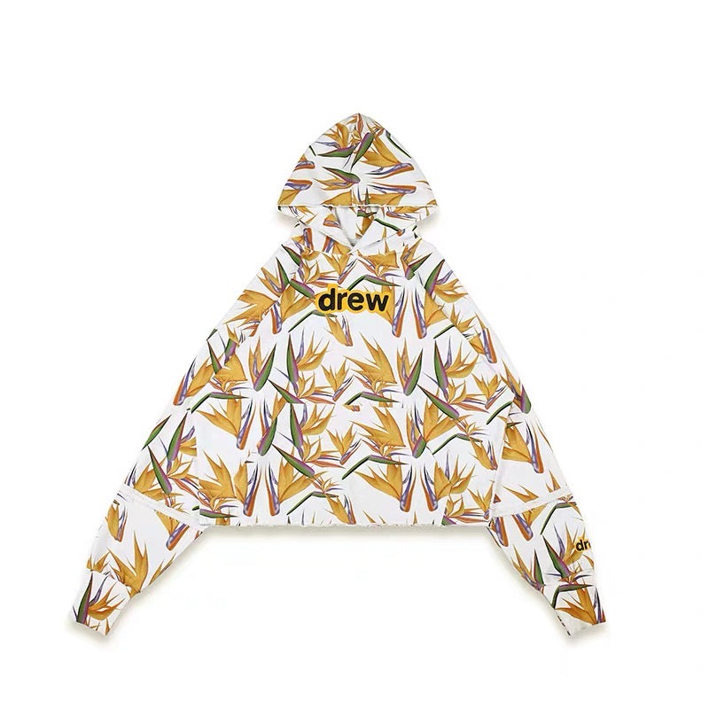 Drew House Hoodie Yellow Floral