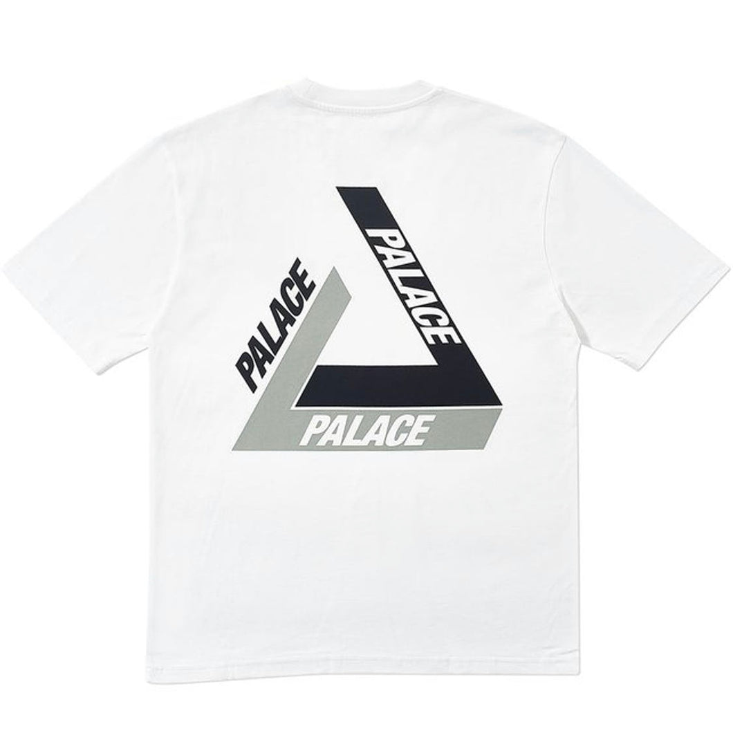 Palace Tri-Shadow T-Shirt White/Grey