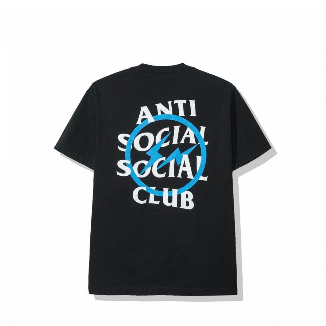Anti social social club x fragment tee blue