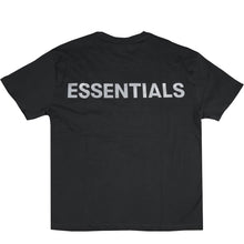 Load image into Gallery viewer, FEAR OF GOD ESSENTIALS 3M Logo Boxy T-shirt Black/White

