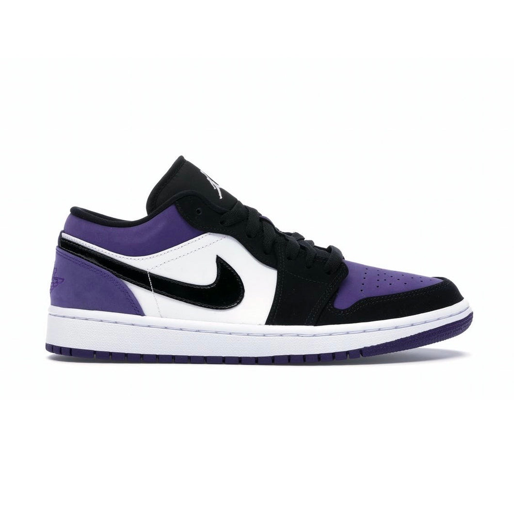 Jordan 1 court purple low