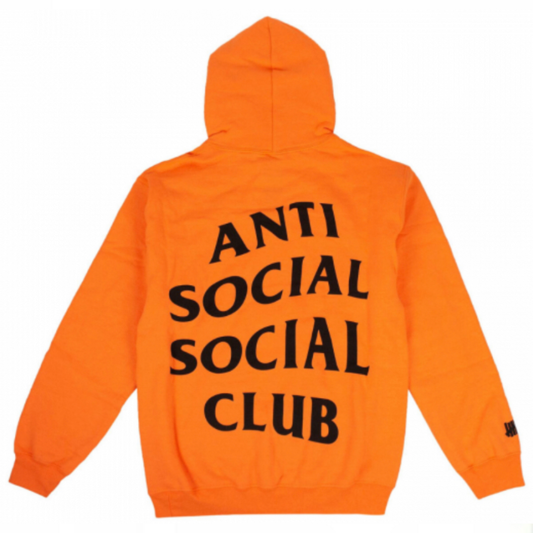 Anti social social club x Undefeated orange
